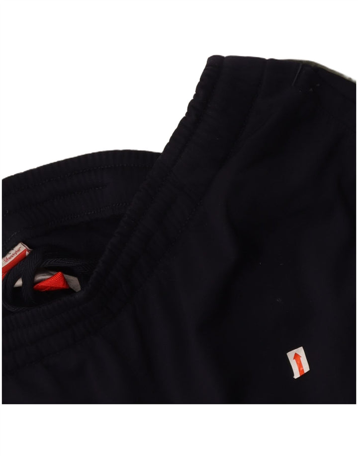 PUMA Pantalones de chándal para hombre XL Azul marino Colorblock