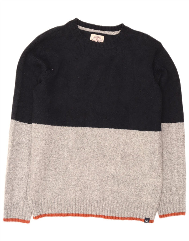 Jersey de punto con cuello redondo para hombre de Fat Face Acrílico color block en negro mediano