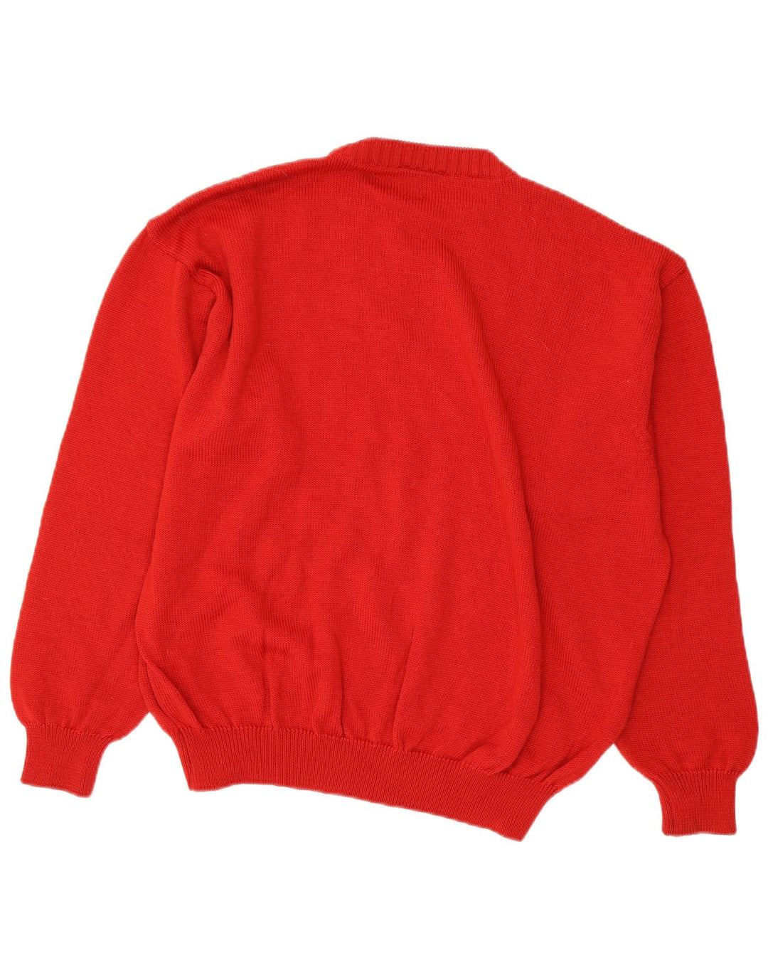 Bizzarro Jersey de cuello redondo para hombre IT 52 XL Red Argyle/Diamond