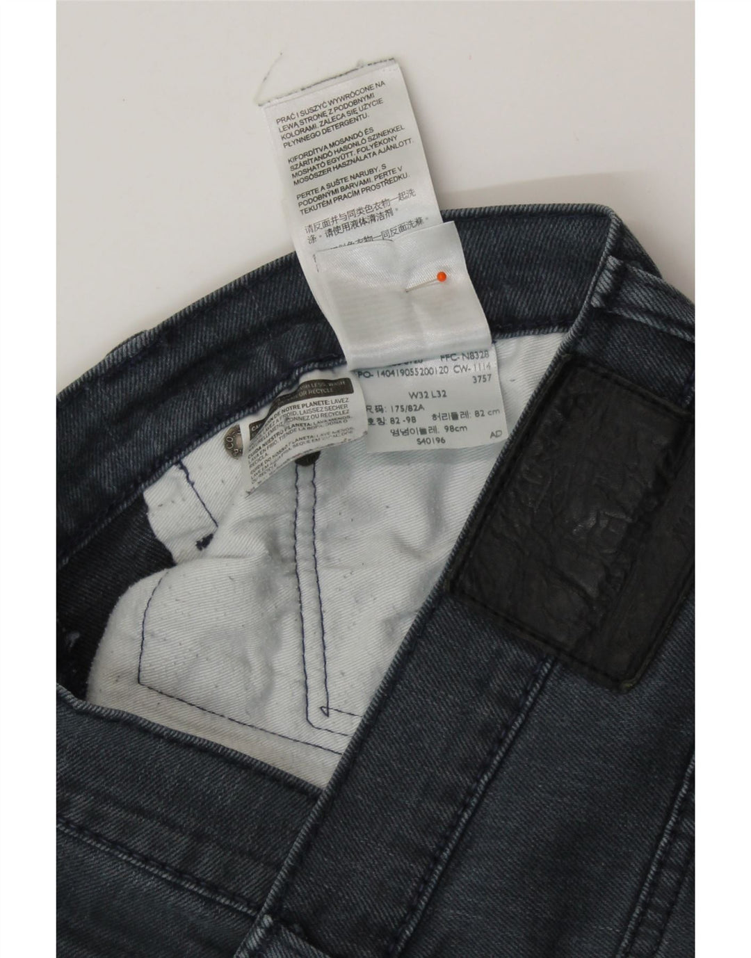 LEVI'S Jeans ajustados para hombre W32 L27 Algodón gris
