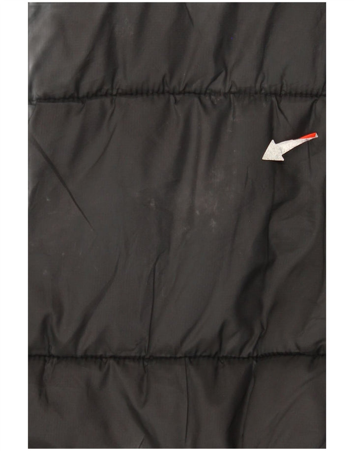 Adidas Chaqueta acolchada con capucha para mujer EU 40 Mediana Negro Poliéster