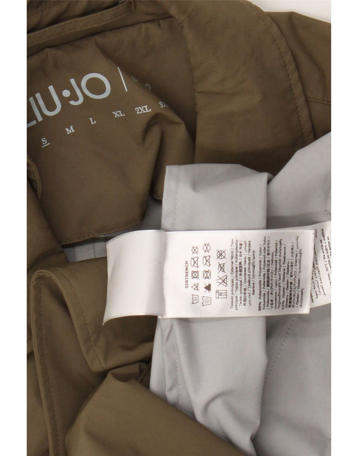Gabardina Liu Jo para hombre UK 36 Small Caqui Poliamida