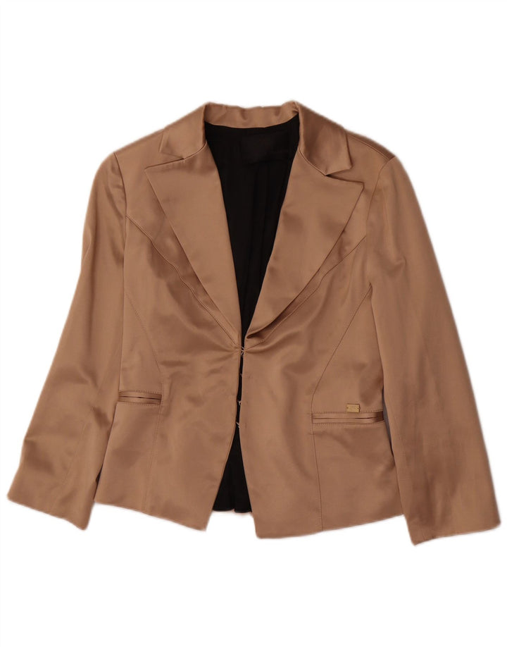 Conjunto de 2 piezas para mujer Elisabetta Franchi IT 44 Poliéster beige medio