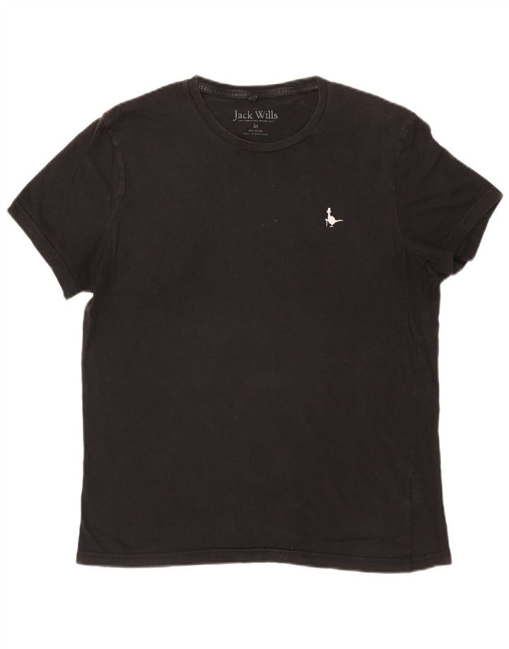 Camiseta Jack Wills Hombre Top Medium Negro Algodón