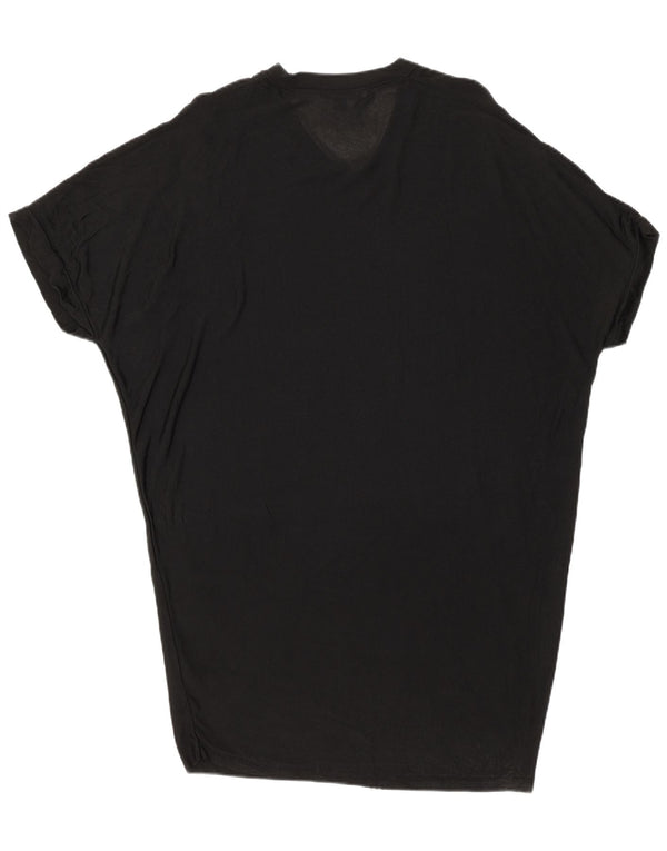 Cos Vestido de tienda extragrande para mujer UK 10 Small Viscosa negra