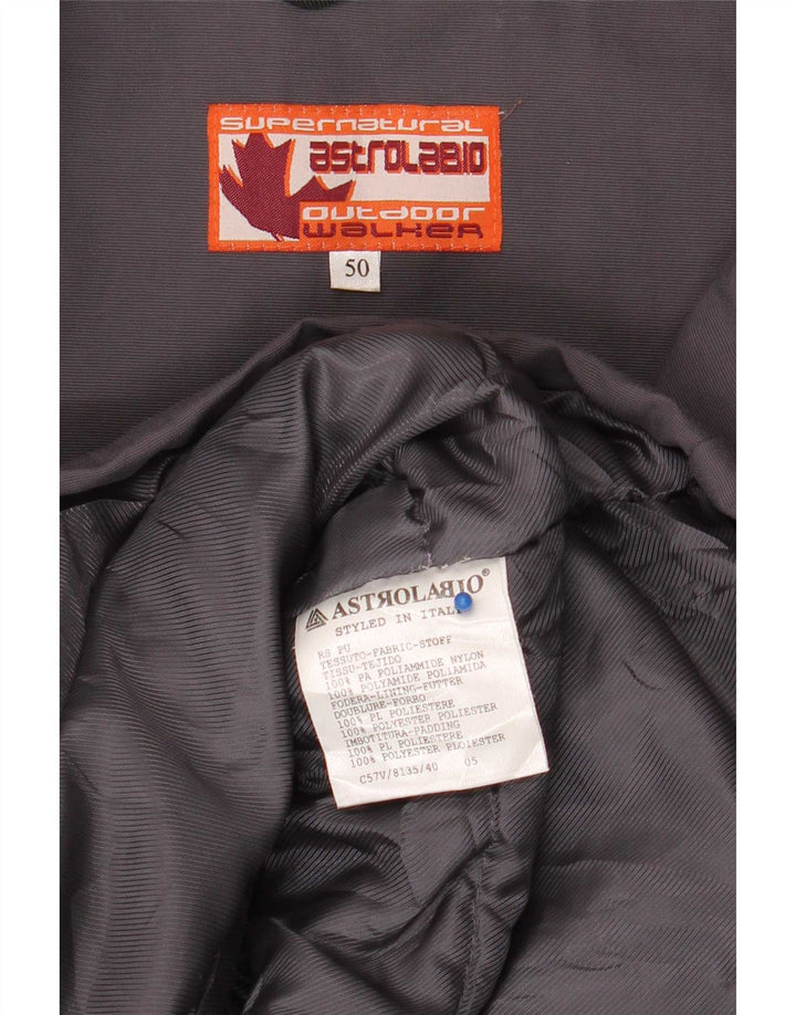 Parka con capucha Astrolabio para hombre IT 50 Large gris poliamida