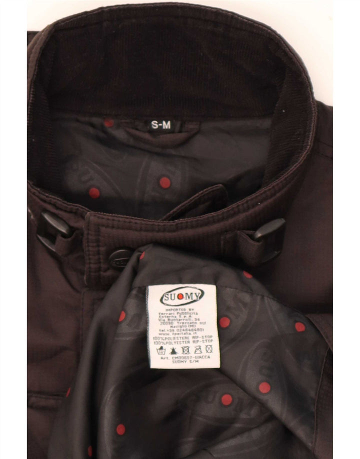 Suomy Chaqueta Racer para hombre UK 36 Small Marrón Poliéster