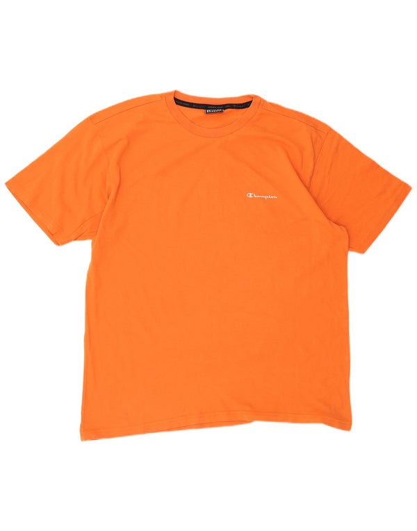 CHAMPION Camiseta para hombre Top grande naranja
