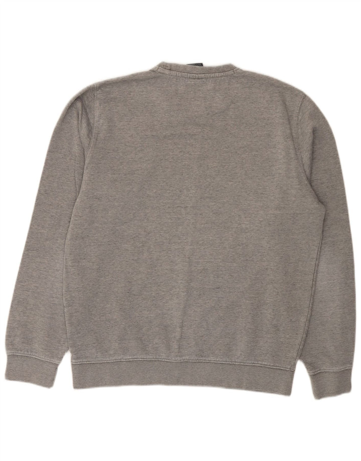 Champion Sudadera Gráfica para Hombre Jersey Grande De Algodón Gris