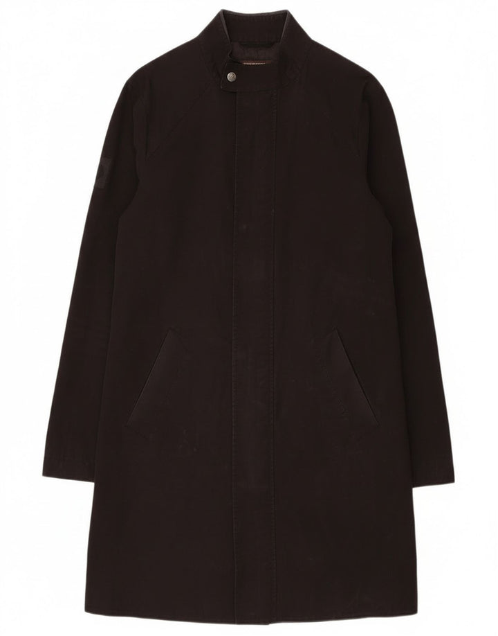 Pretty Green Abrigo para hombre UK 36 Pequeño Poliéster negro