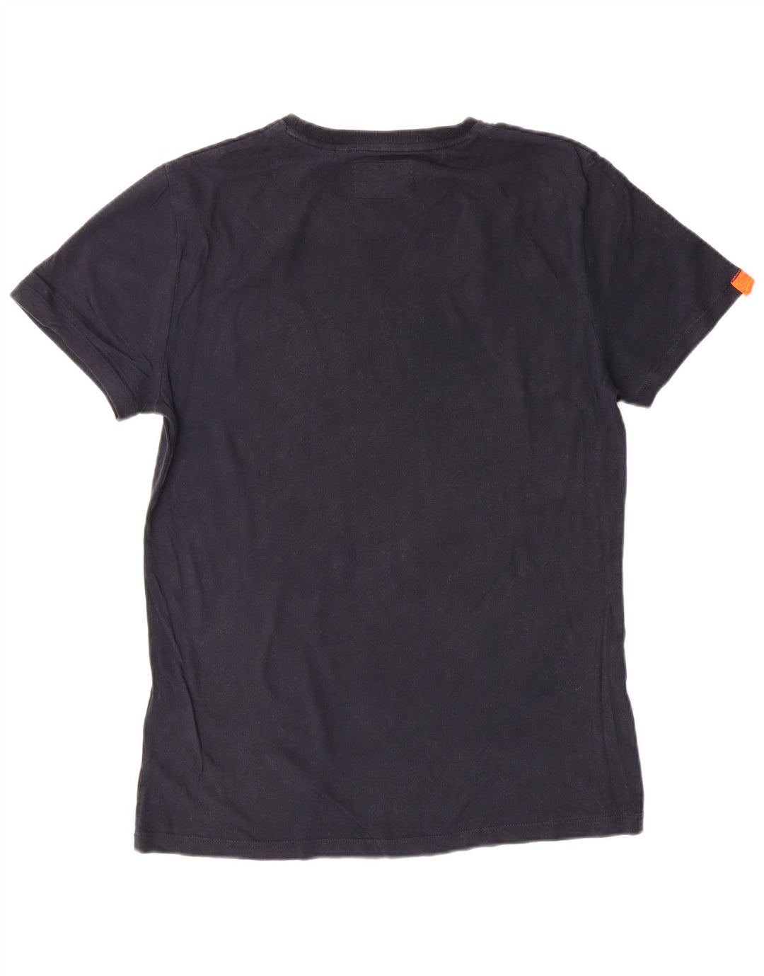 SUPERDRY Camiseta para hombre Top Large Black Cotton Classic