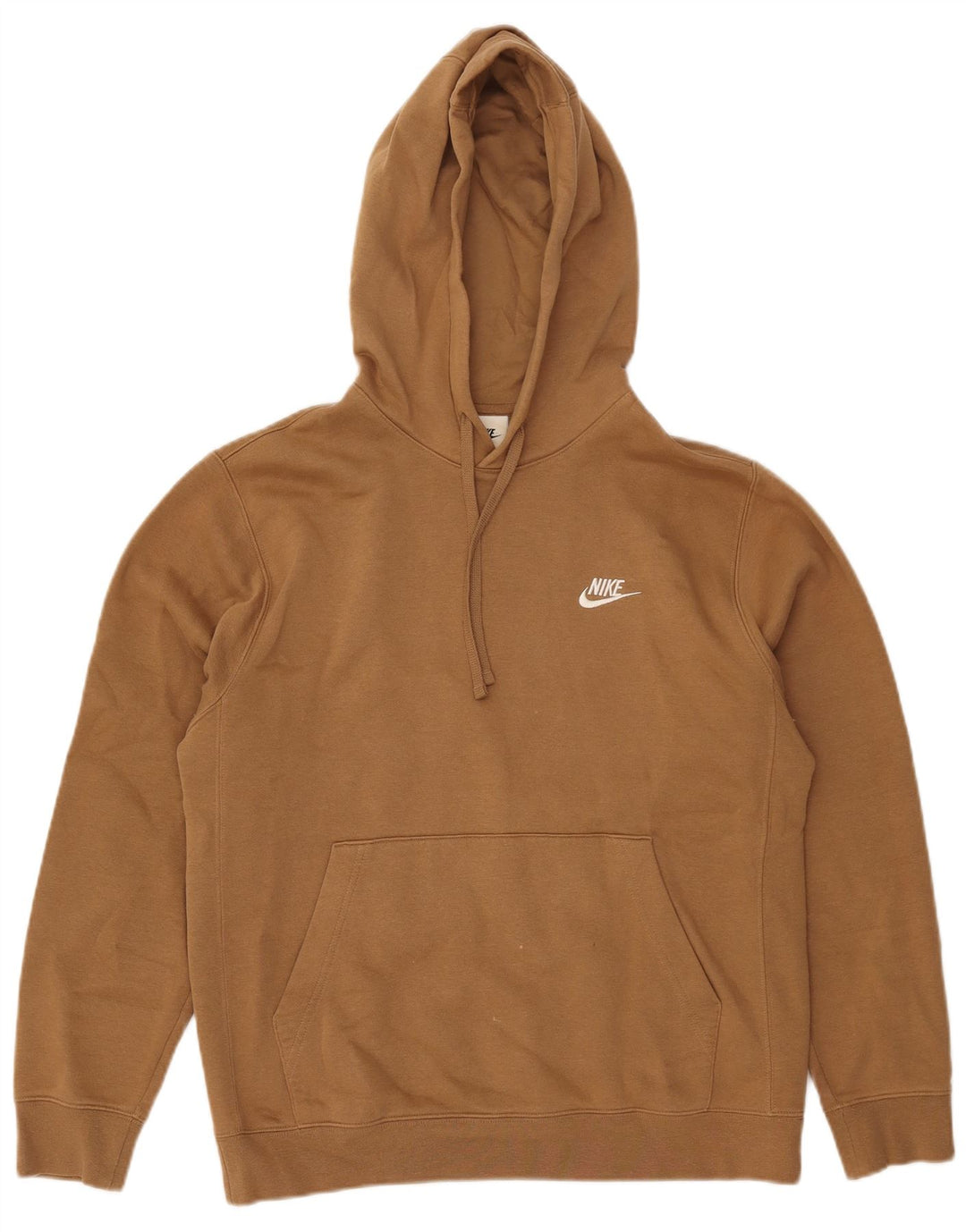 Nike - Sudadera con capucha para hombre, talla pequeña, algodón beige