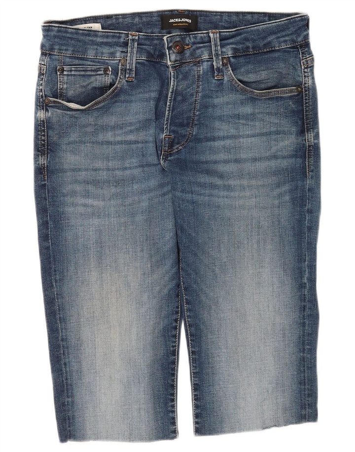 Jack & Jones Hombre Shorts Vaqueros W31 Algodón Azul Medio