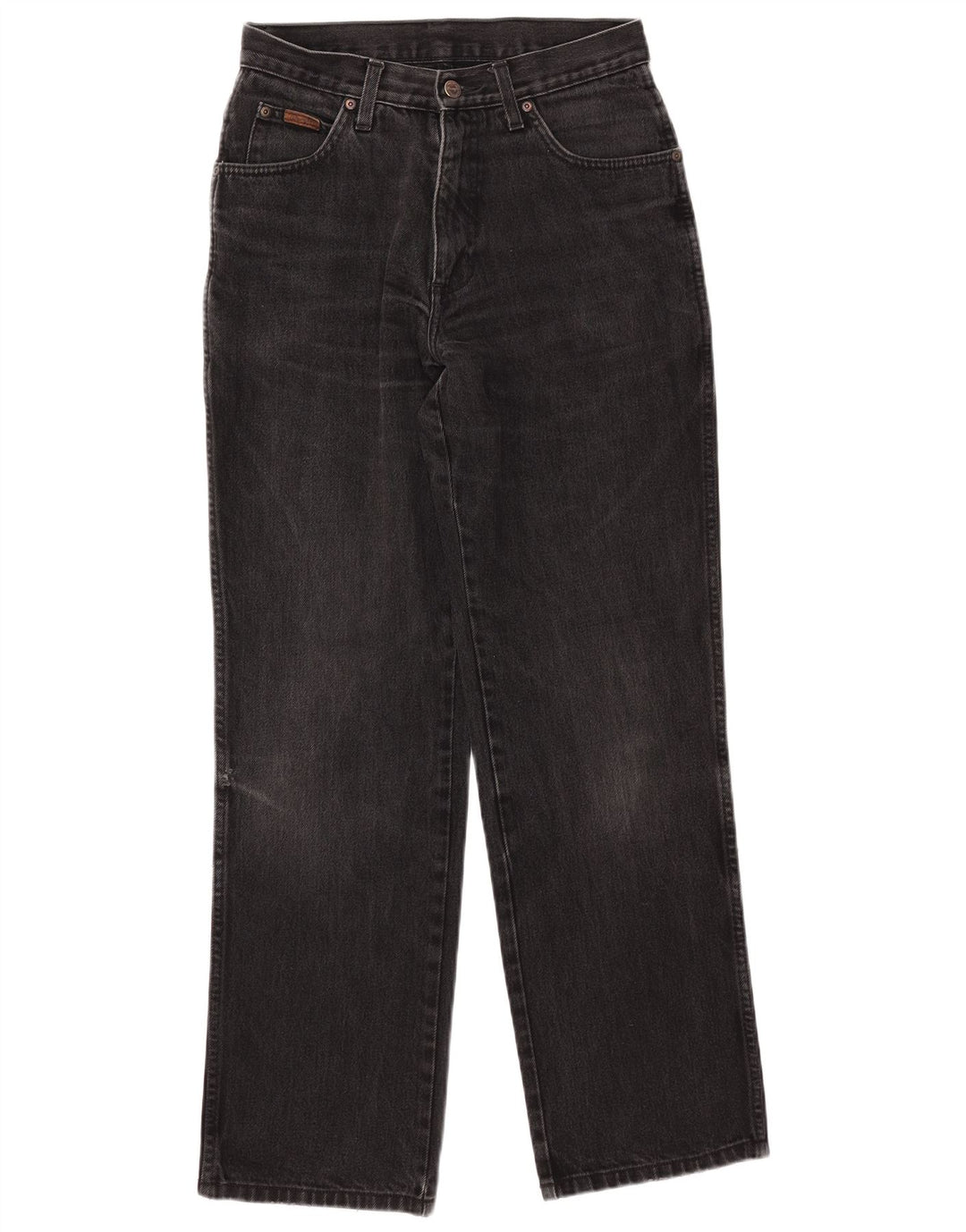 WRANGLER Vaqueros rectos de ajuste cómodo para hombre W31 L32 Algodón negro