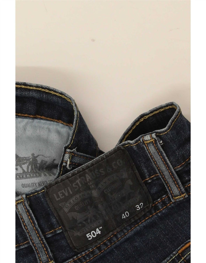 Levi's Hombre 504 Vaqueros Rectos W40 L32 Azul Marino