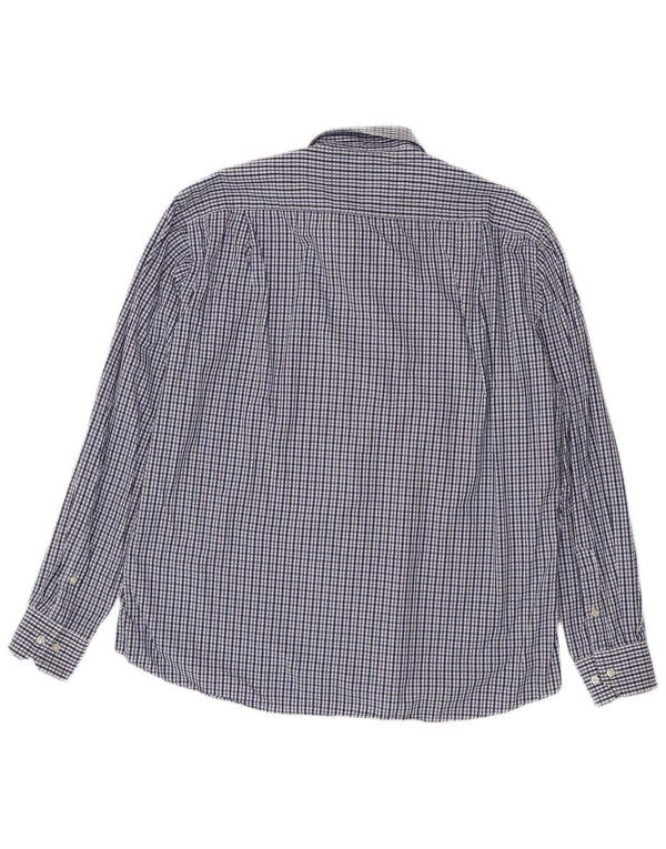 Camisa Lotto Hombre Talla 45/46 2XL Azul Vichy