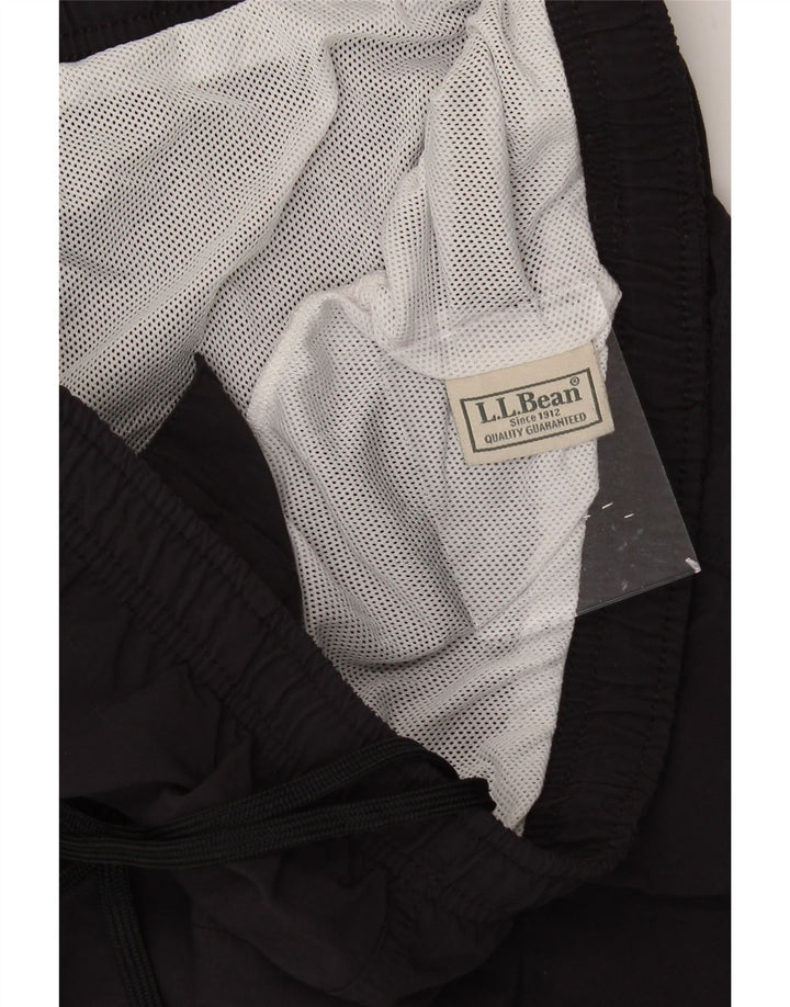 L.L.BEAN Womens Sport Shorts UK 16 Large  Black Vintage L.L.Bean and Second-Hand L.L.Bean from Messina Hembry 