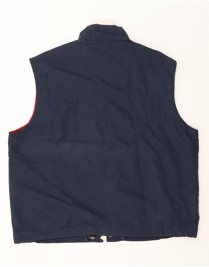 Chaleco para hombre Wampum UK 48 5XL Azul marino Poliéster