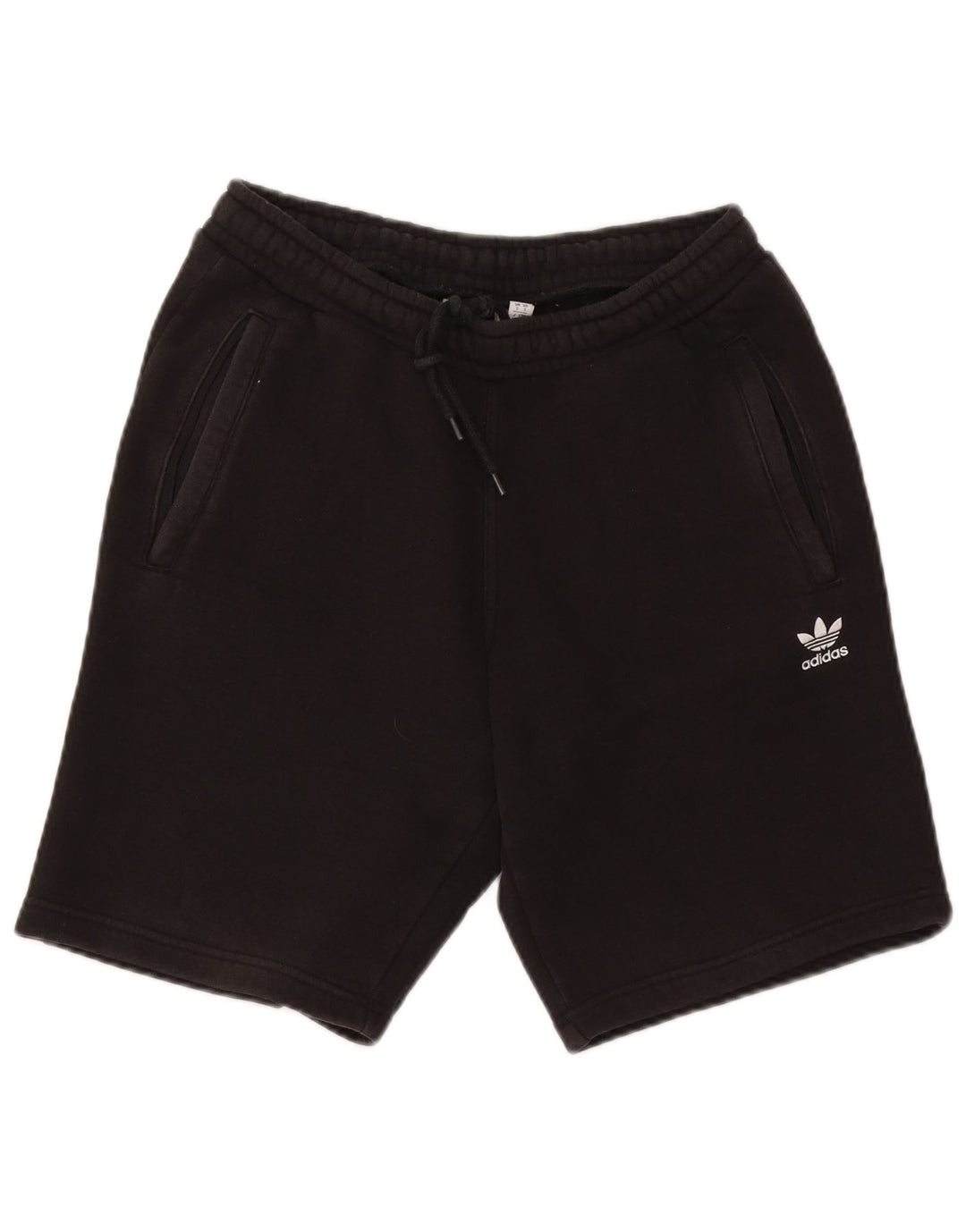 Adidas Hombre Pantalones Cortos Deportivos Pequeño Algodón Negro