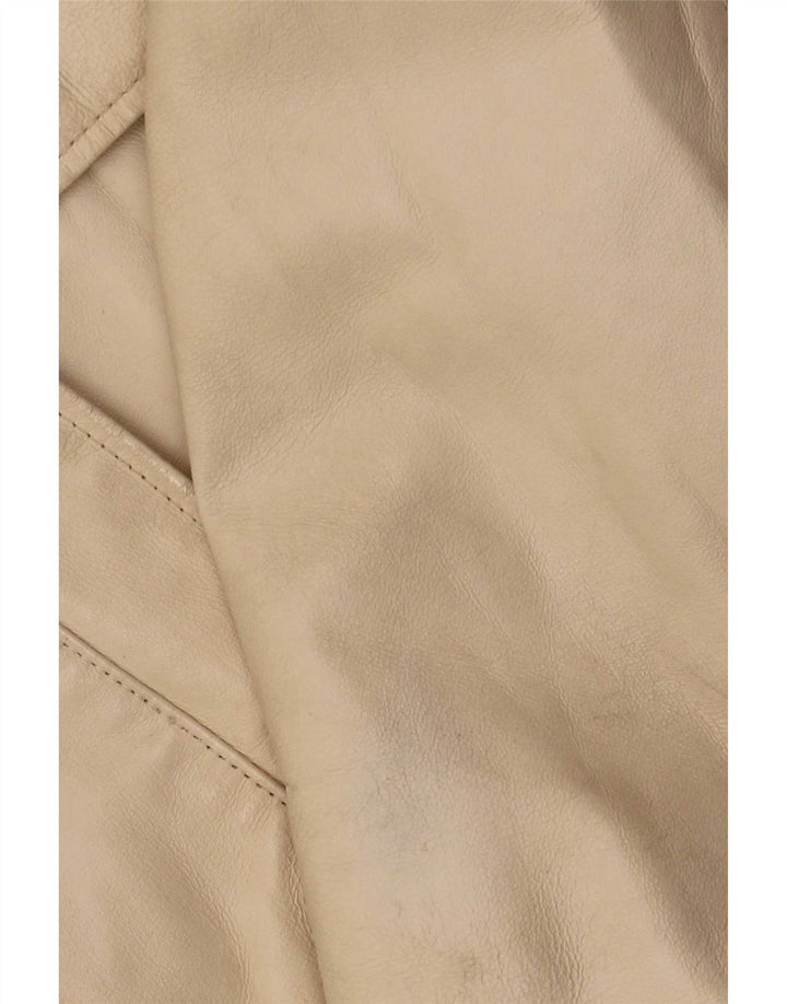 Chaqueta de cuero para mujer Conbipel IT 42 Beige medio