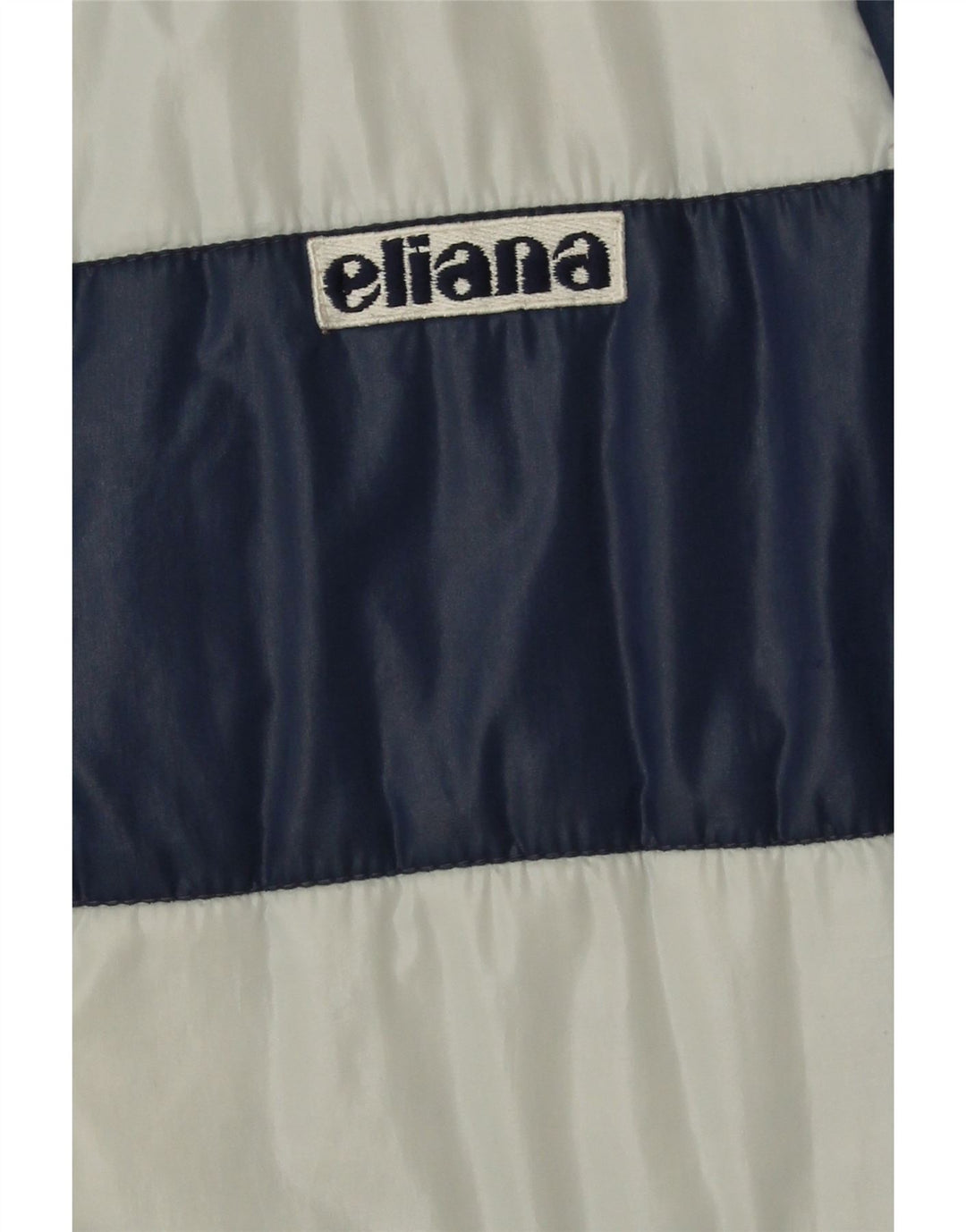 Eliana Chaqueta acolchada para hombre UK 40 Large Azul marino a rayas