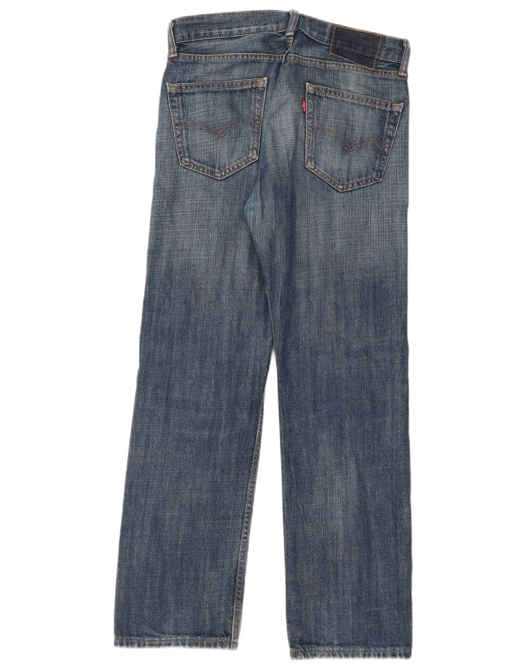 Vaqueros Levi's Mujer Rectos W30 L30 Azul Marino Algodón