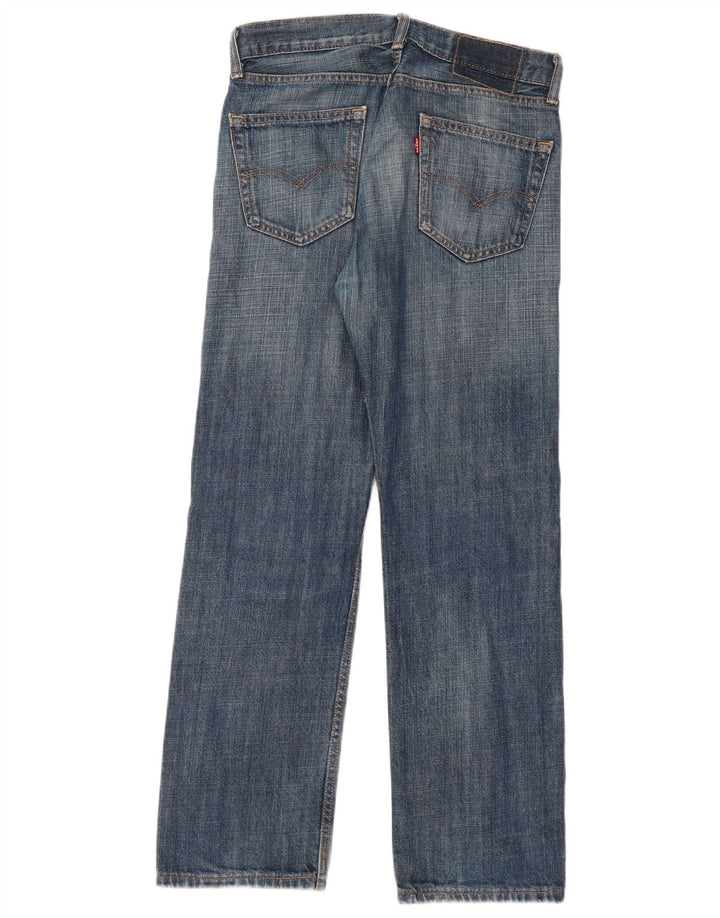 Vaqueros Levi's Mujer Rectos W30 L30 Azul Marino Algodón