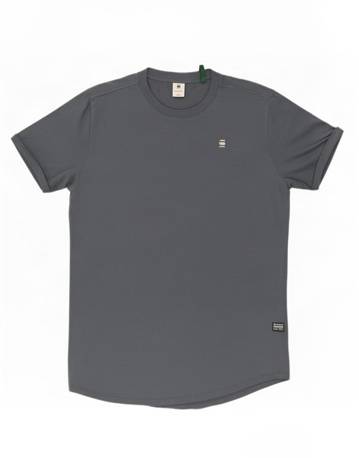 G-Star Hombre Camiseta Top Grande Gris Algodón