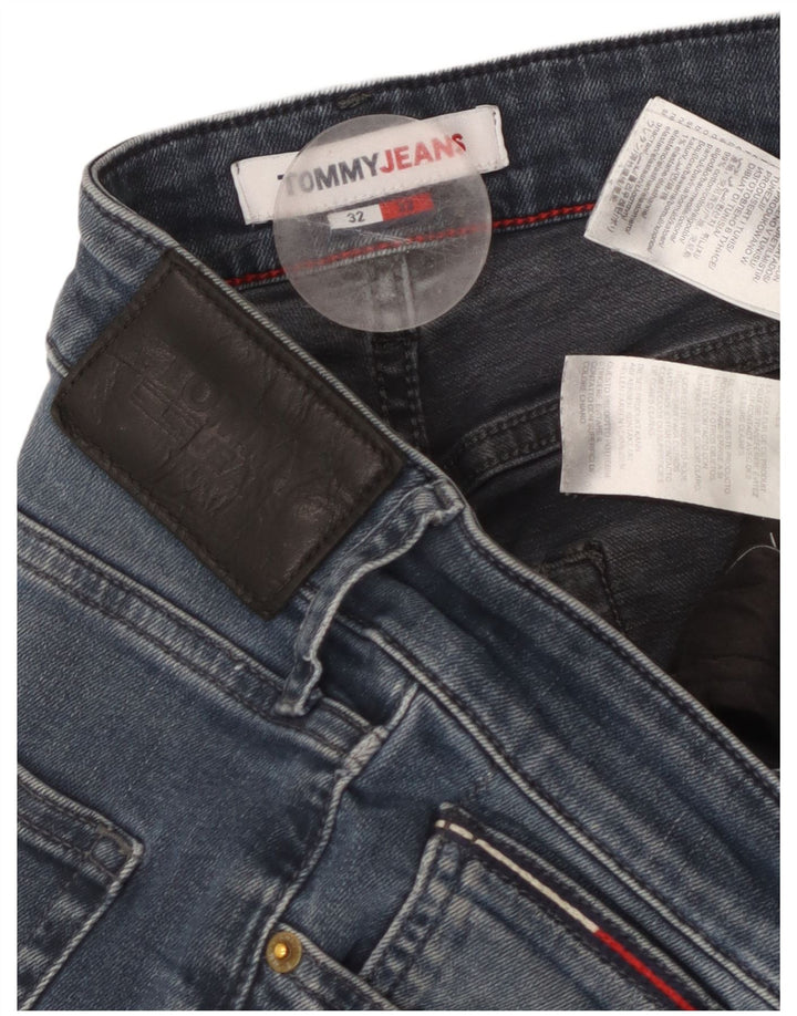TOMMY HILFIGER Vaqueros rectos para hombre W32 L32 Algodón azul