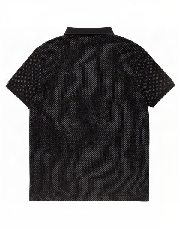 Polo Penguin Hombre XL Algodón Moteado Negro