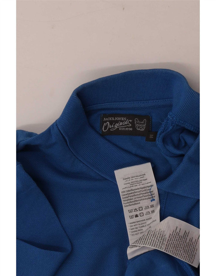 Polo Jack & Jones Hombre Algodón Azul Medio