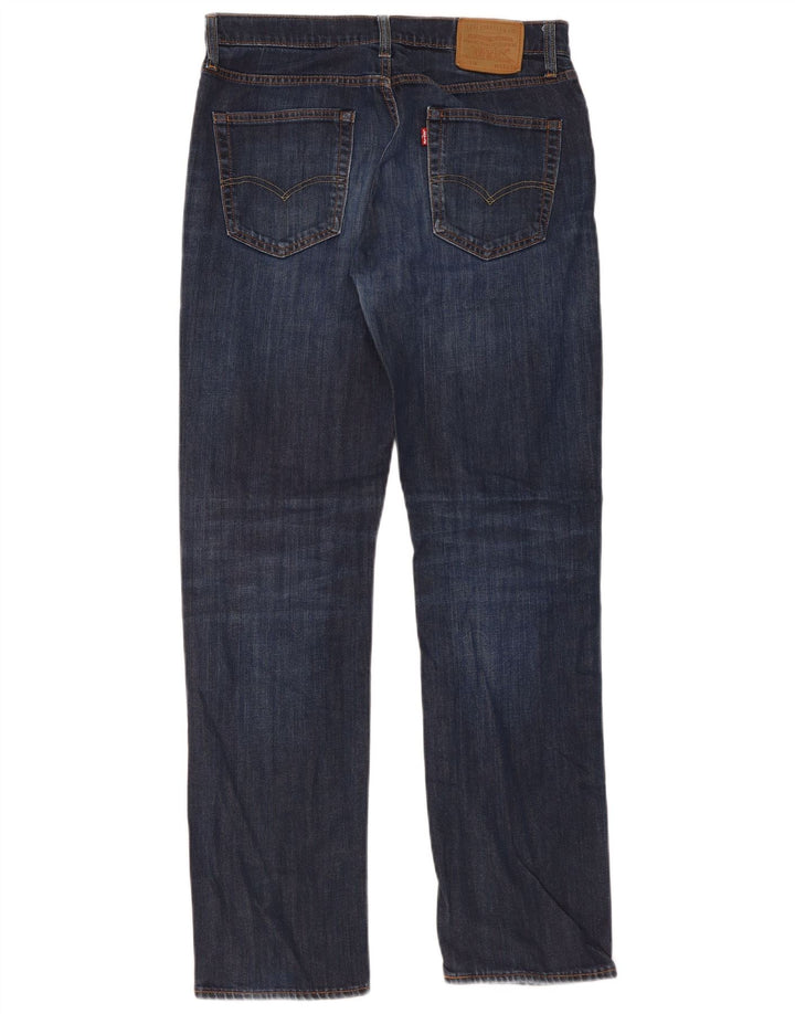 Levi's Hombre 514 Vaqueros Rectos W33 L34 Azul Marino