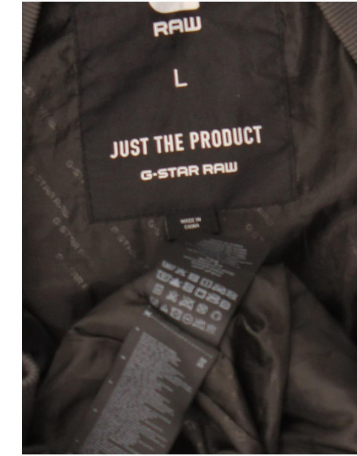 G-Star Chaqueta acolchada para hombre UK 40 Large Poliamida negra