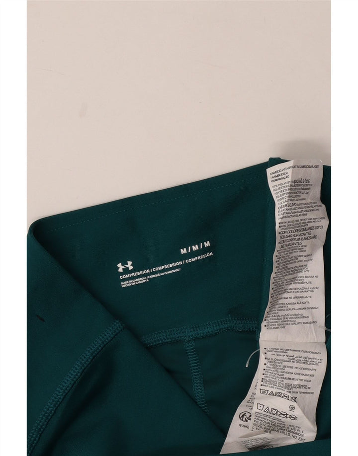 UNDER ARMOUR Leggings para mujer UK 12 Poliéster verde medio