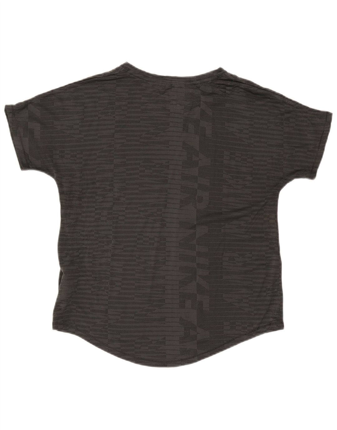 Nike Camiseta gráfica para mujer Top UK 44 Poliéster gris medio