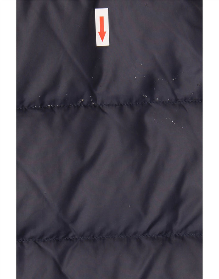 TOMMY HILFIGER Chaleco acolchado para hombre UK 40 Large Nylon azul marino