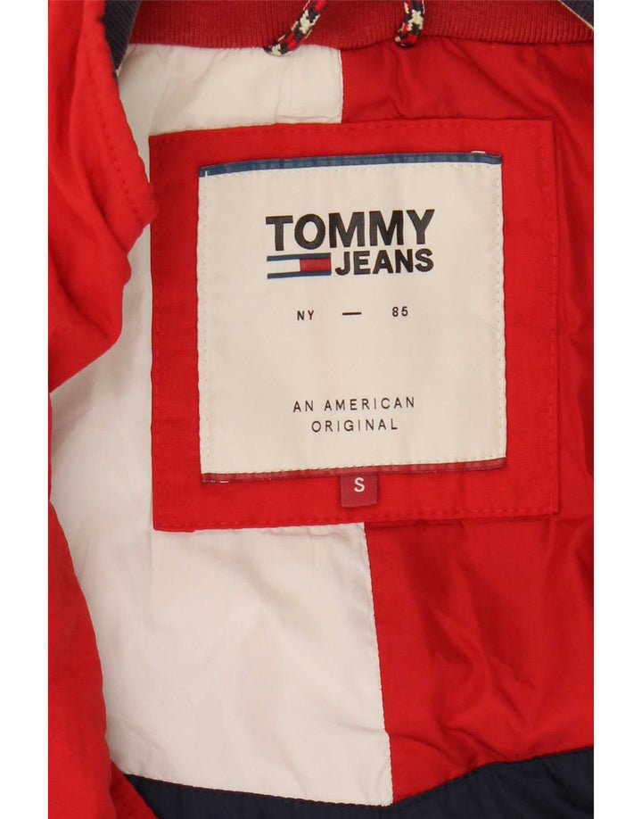 Tommy Hilfiger Chaqueta Bomber para Hombre UK 36 Small Poliamida Roja