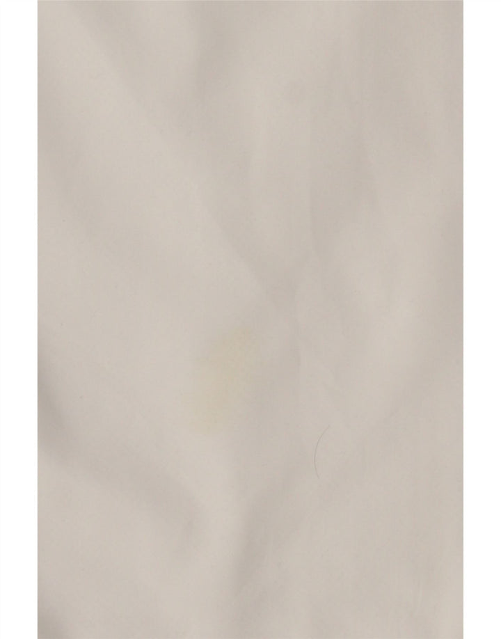 Reebok Chaqueta de chándal para mujer UK 40 Grande Blanco Colorblock Poliéster