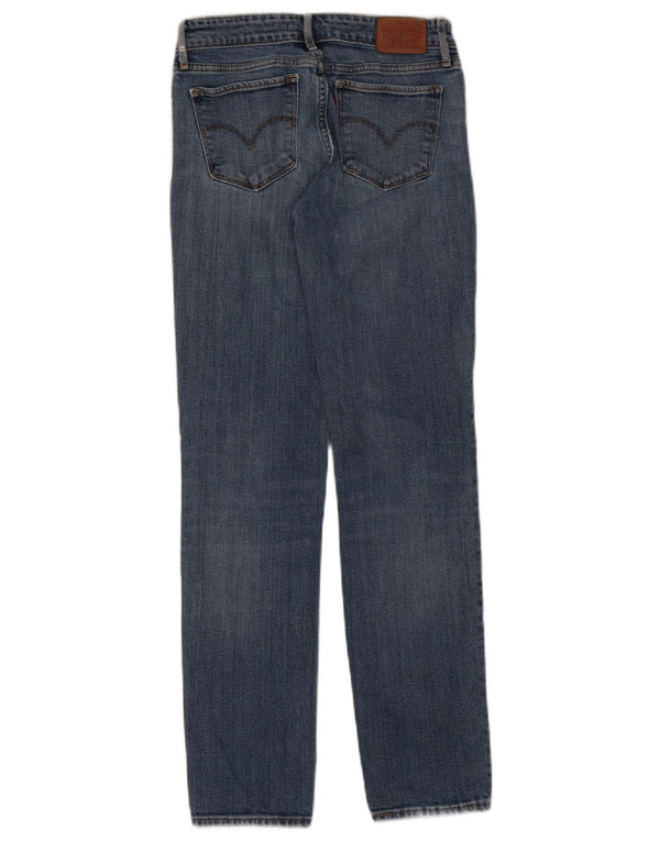 Levi's Mujer 712 Slim Jeans W26 L30 Algodón Azul