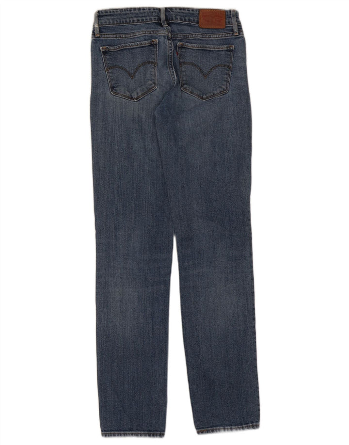 Levi's Mujer 712 Slim Jeans W26 L30 Algodón Azul