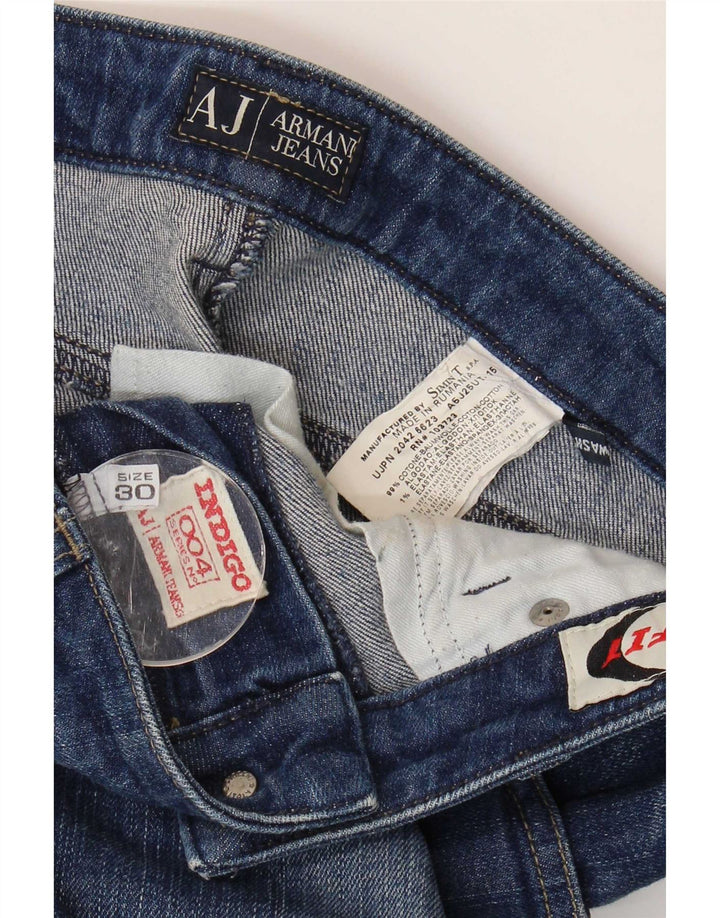 Jeans Armani Mujer Bootcut W30 L28 Algodón Azul
