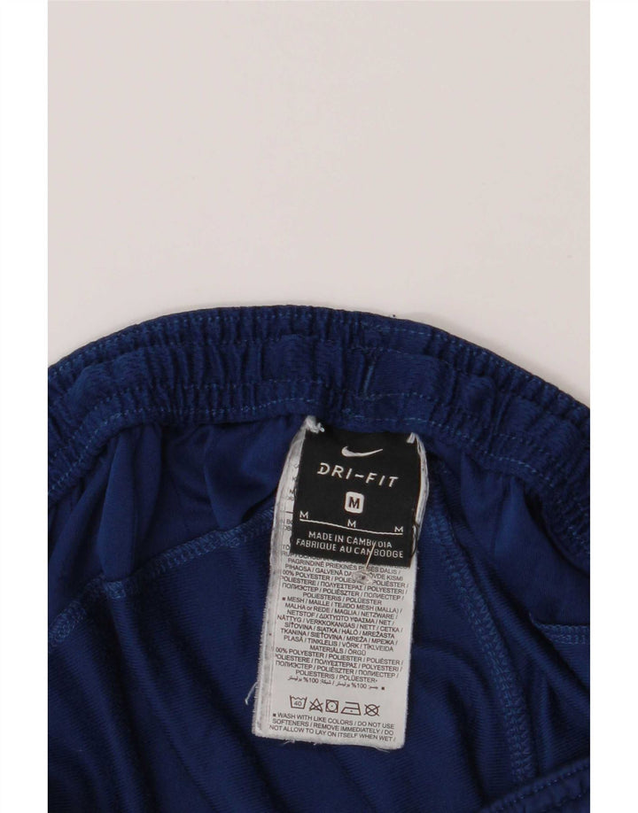 Pantalones De Chándal Nike Dri Fit Para Hombre Poliéster Color Block Azul Marino Medio