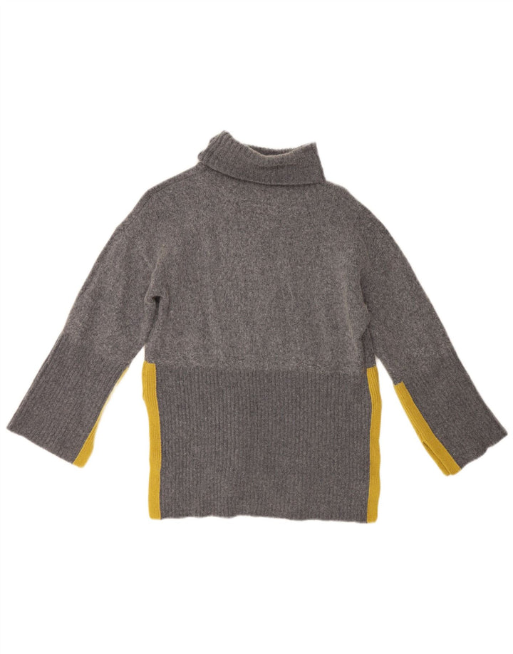 White Stuff Jersey con cuello vuelto para mujer, talla S, color gris