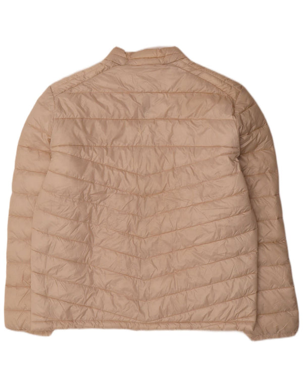 Jack & Jones Chaqueta acolchada para hombre UK 44 2XL Beige Poliéster