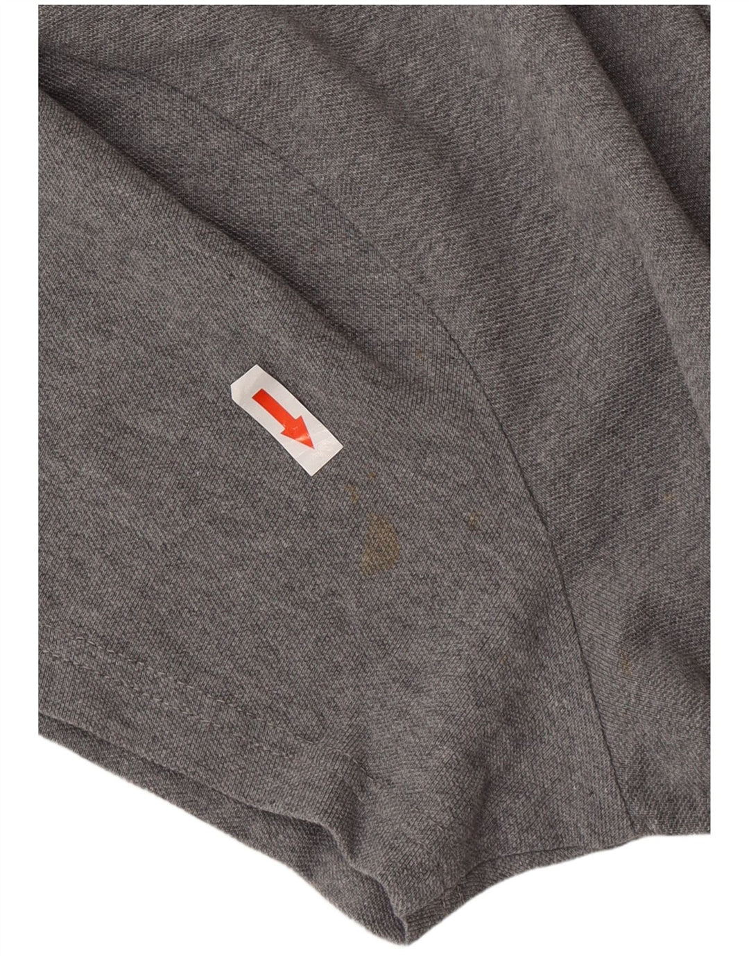 Lyle & Scott Polo de rugby para hombre, talla grande, algodón gris