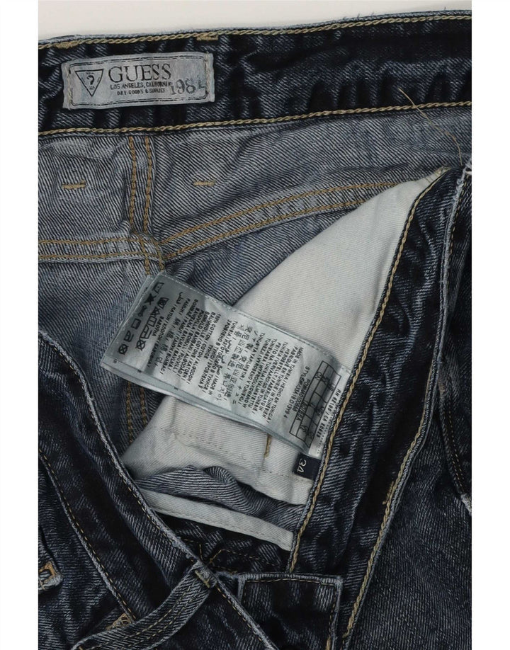 Guess Vaqueros Rectos Hombre W34 L34 Algodón Azul