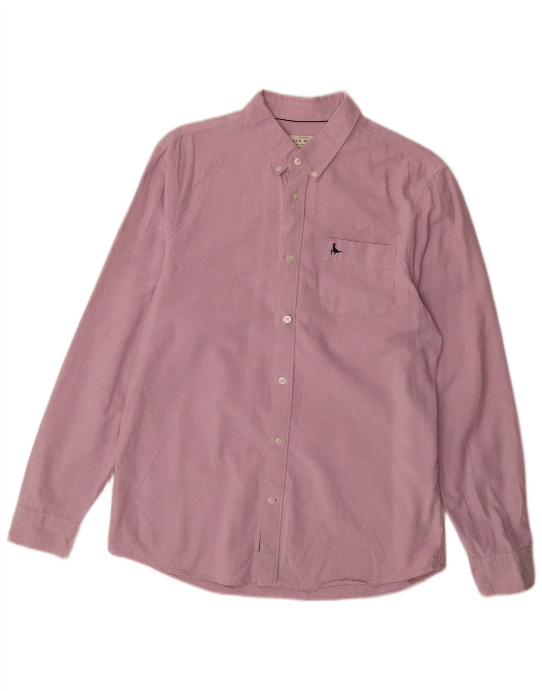 Camisa Jack Wills Hombre Classic Fit Algodón Rosa Medio