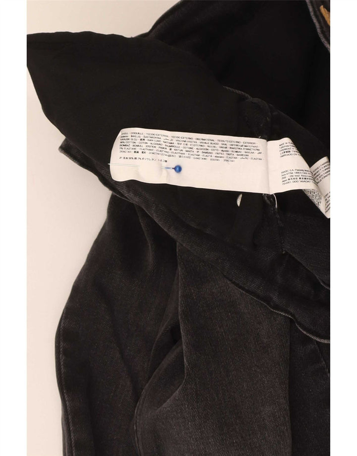 Desigual Jeans acampanados ajustados para mujer EU 36 Small W26 L33 Algodón negro
