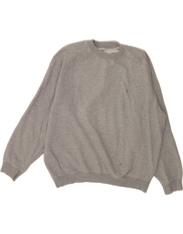 BENETTON Womens Sweatshirt Jumper UK 18 XL Grey Vintage Benetton and Second-Hand Benetton from Messina Hembry 