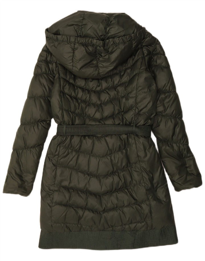 Chaqueta acolchada con capucha Liu Jo Mujer IT 40 Small Verde Poliamida